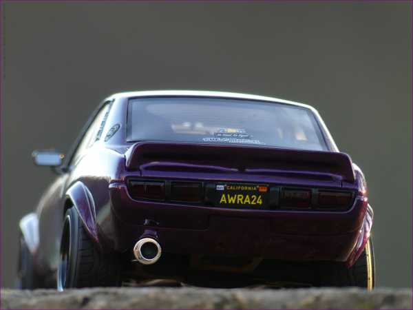 1:18 Toyota Celica (RA24) Restmod Purple Efekt Lackierrung 2015